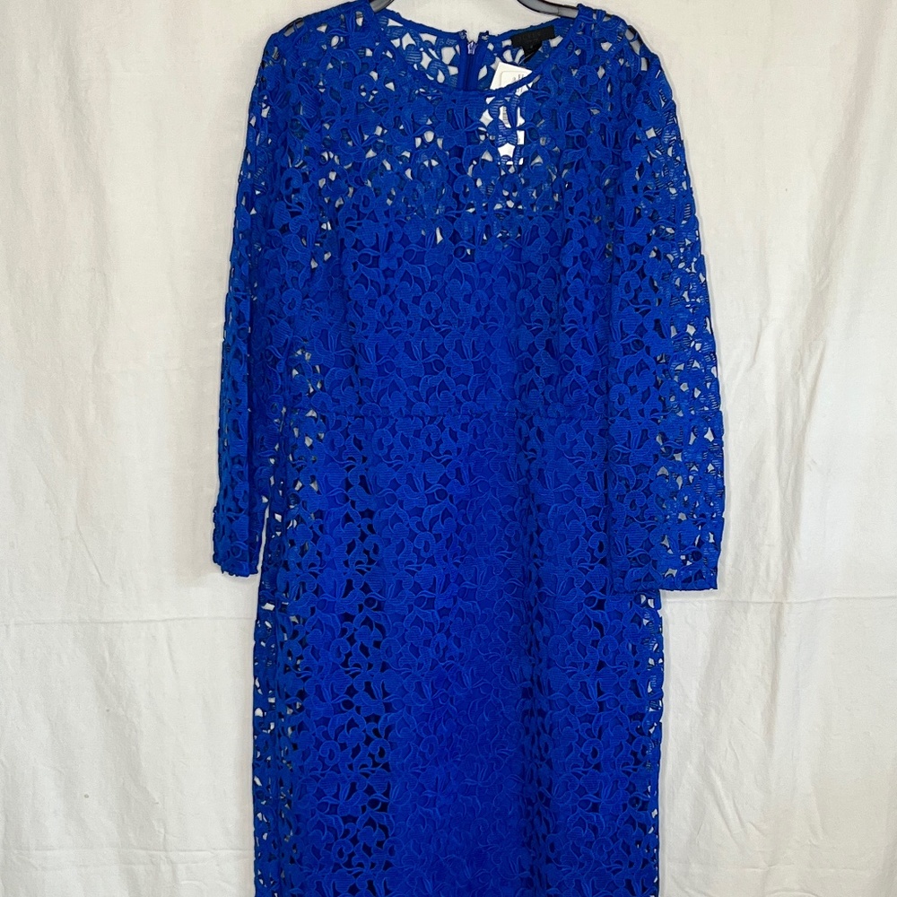 J.Crew Collection Lace Sheath Dress 6 NWT